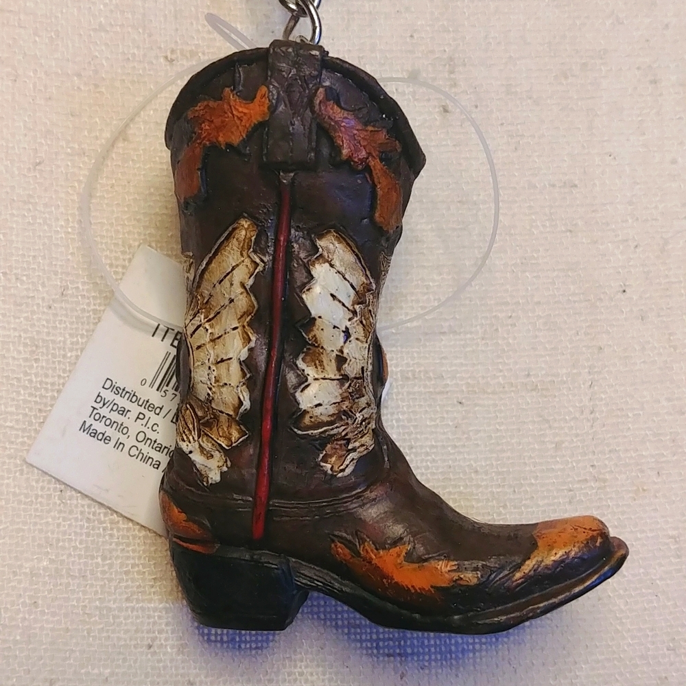 NEW Western Boot Keychain